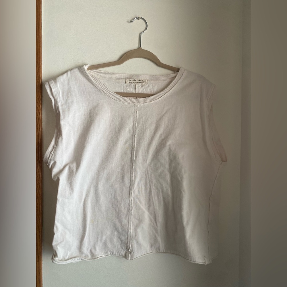 White free people top